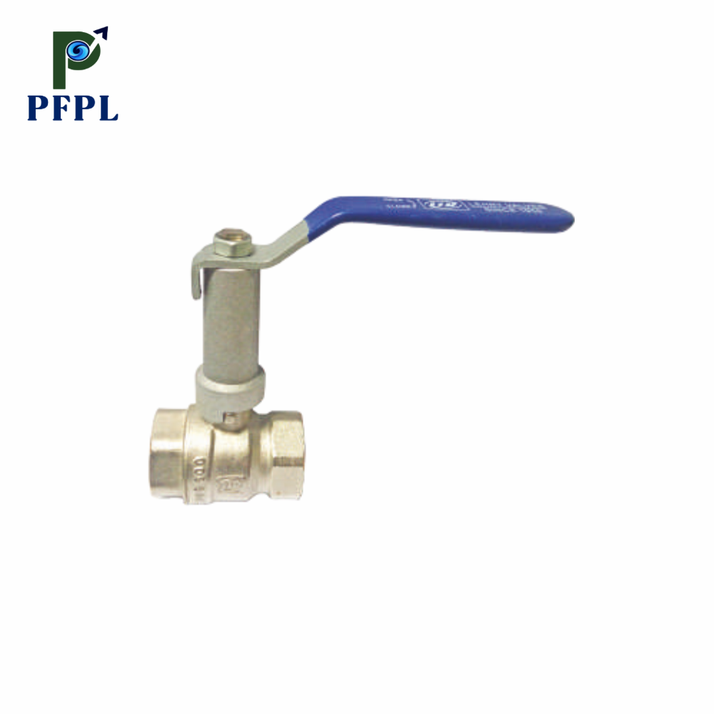Extended Stem IS6912 FLB Forged Brass Ball Valve