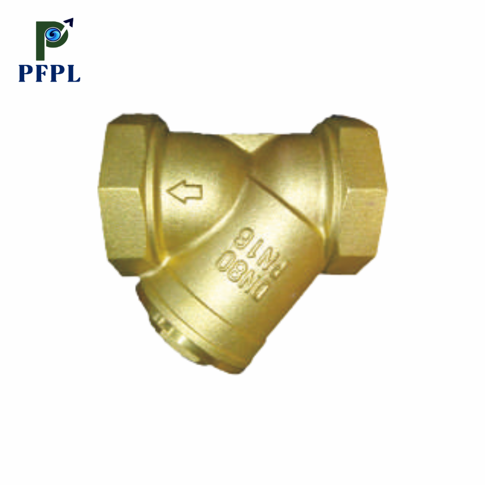 IS6912 FLB Forged Brass Y-Strainer